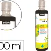 Gouache acrylique pebeo acrycolor indelebile couvrante brillante miscible tout support noir flacon 500ml