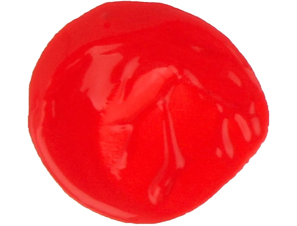 Gouache doigt liderpapel liquide lavable base eau coloris rouge flacon de 125ml