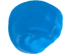 Gouache doigt liderpapel liquide lavable base eau coloris bleu flacon de 125ml