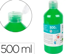 Gouache doigt liderpapel liquide lavable base eau coloris vert flacon de 125ml