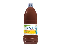Gouache giotto elios flacon 1l coloris marron