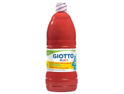 Gouache giotto elios flacon 1l coloris rouge vif
