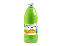 Gouache giotto elios flacon 1l coloris vert clair