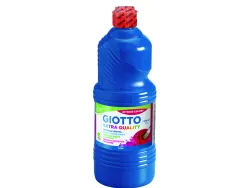 Gouache giotto flacon 1l coloris bleu outremer