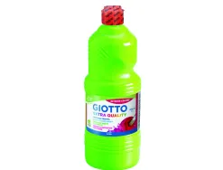 Gouache giotto flacon 1l coloris vert printemps