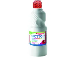 Gouache giotto flacon 500ml coloris blanc