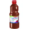 Gouache giotto flacon 500ml coloris marron