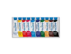 Gouache giotto tubes 10 ml coloris assortis boîte 10