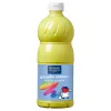 Gouache lefranc bourgeois liquide redimix couvrante prete a l'emploi coloris jaune citron bouteille 1l
