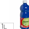 Gouache lefranc bourgeois liquide redimix non toxique fluide couvrante prête à l'emploi bleu outremer flacon 1000ml