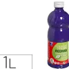 Gouache lefranc bourgeois liquide redimix non toxique fluide couvrante prête à l'emploi violet flacon 1000ml
