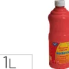 Gouache lefranc bourgeois non toxique fluide grande couvrance coloris carmin flacon 1000ml