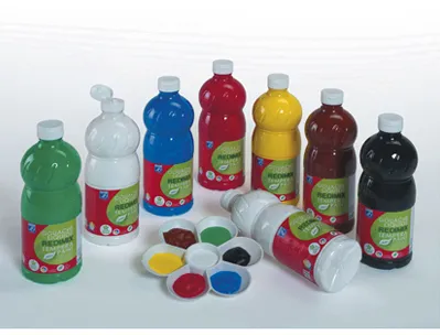 Gouache lefranc bourgeois liquide redimix non toxique fluide couvrante prête à l'emploi vert franc flacon 1000ml