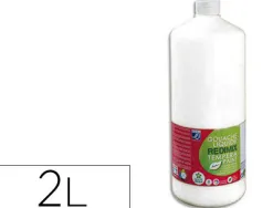 Gouache lefranc bourgeois liquide redimix non toxique fluide couvrante prête à l'emploi blanc flacon 2000ml