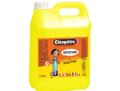 Gouache liquide cleopatre nefertari coloris jaune le flacon 2l