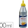 Gouache liquide pébéo brillo prête à l'emploi opaque onctueuse brillance exceptionnelle coloris argent flacon 500ml