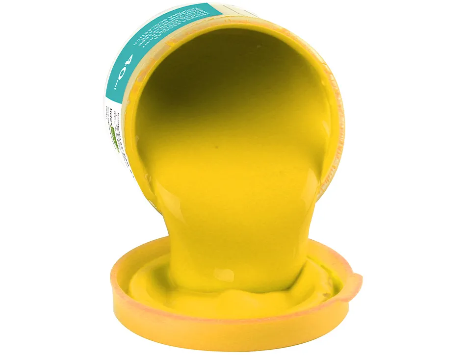 Gouache scolaire liderpapel coloris jaune pot 40ml
