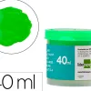 Gouache scolaire liderpapel coloris vert clair pot 40ml