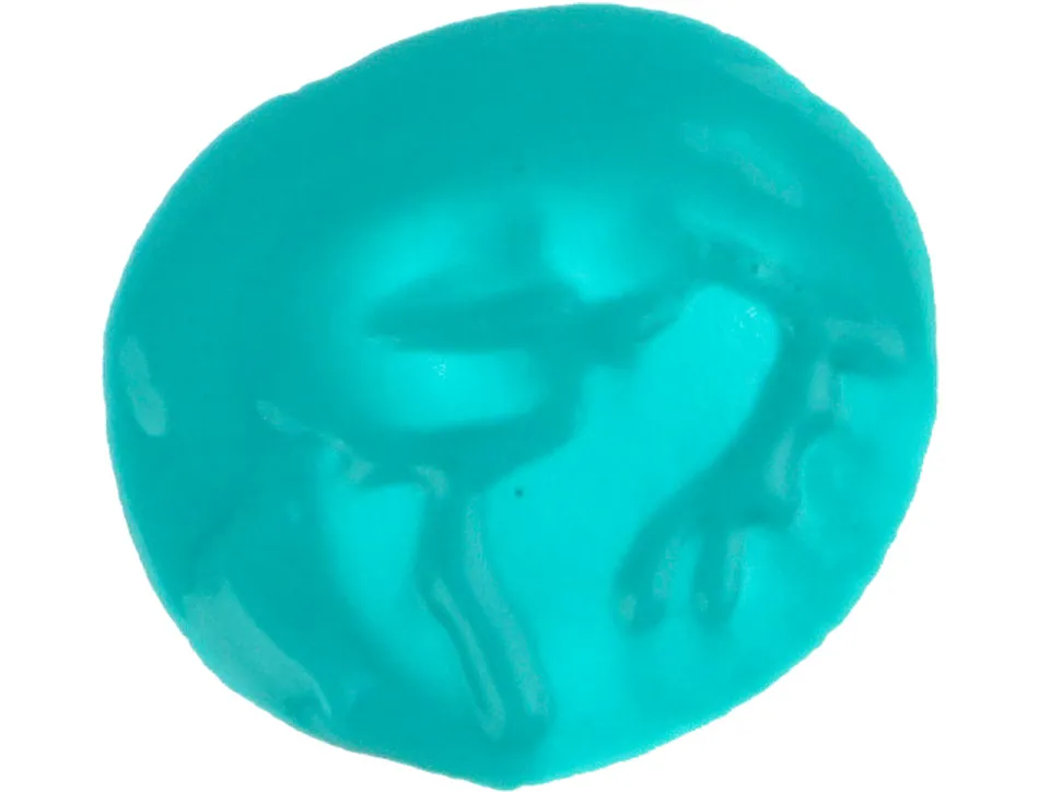 Gouache scolaire liderpapel liquide lavable fermeture sécurité brillante coloris turquoise flacon 500ml