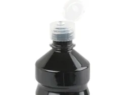 Gouache scolaire liderpapel liquide lavable fermeture sécurité brillante coloris noir flacon 500ml