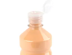 Gouache scolaire liderpapel liquide lavable fermeture sécurité brillante coloris chair flacon 500ml