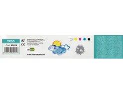 Gouache scolaire liderpapel 5 coloris assortis + pinceau pot 40ml