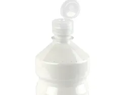 Gouache scolaire liderpapel liquide lavable fermeture sécurité brillante coloris blanc flacon 1000ml
