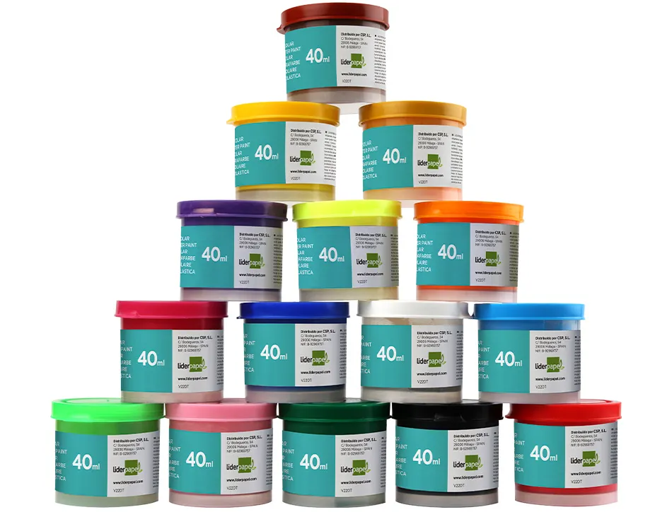 Gouache scolaire liderpapel coloris orange pot 40ml