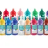 Gouache scolaire liderpapel liquide lavable fermeture sécurité brillante coloris rouge flacon 1000ml