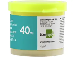 Gouache scolaire liderpapel coloris jaune citron pot 40ml