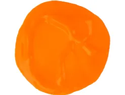 Gouache scolaire liderpapel liquide lavable fermeture sécurité brillante coloris orange 1000ml