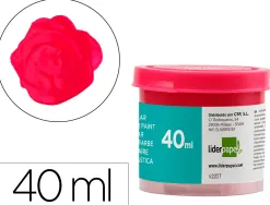 Gouache scolaire liderpapel coloris magenta pot 40ml