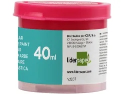 Gouache scolaire liderpapel coloris magenta pot 40ml