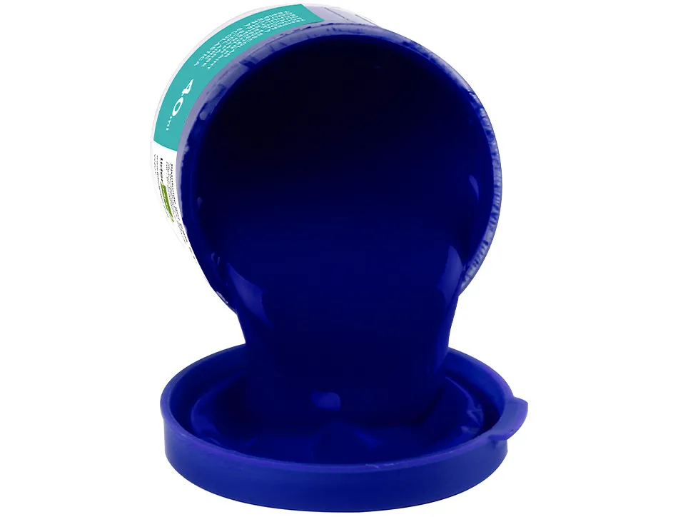 Gouache scolaire liderpapel coloris bleu outremer pot 40ml