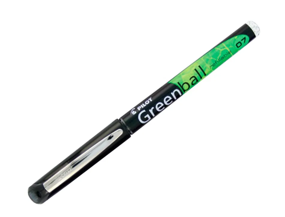 Greenball roller encre liquide noir begreen pointe moyenne
