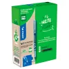 Greenball roller encre liquide 10 stylos + 10 recharges pointe moyenne bleu