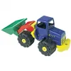 Gros vehicule first loisirs engins de chantier camion et chargeur 2 unites coloris assortis