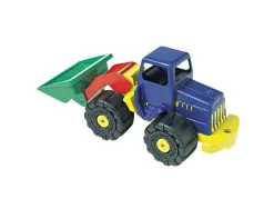 Gros vehicule first loisirs engins de chantier camion et chargeur 2 unites coloris assortis