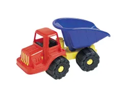 Gros vehicule first loisirs engins de chantier camion et chargeur 2 unites coloris assortis