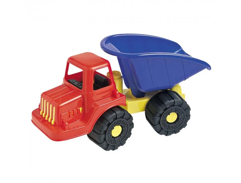 Gros vehicule first loisirs engins de chantier camion et chargeur 2 unites coloris assortis