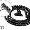 Guide-câbles fellowes cablezip entièrement réutilisable peut s'assembler longueur 2m coloris noir