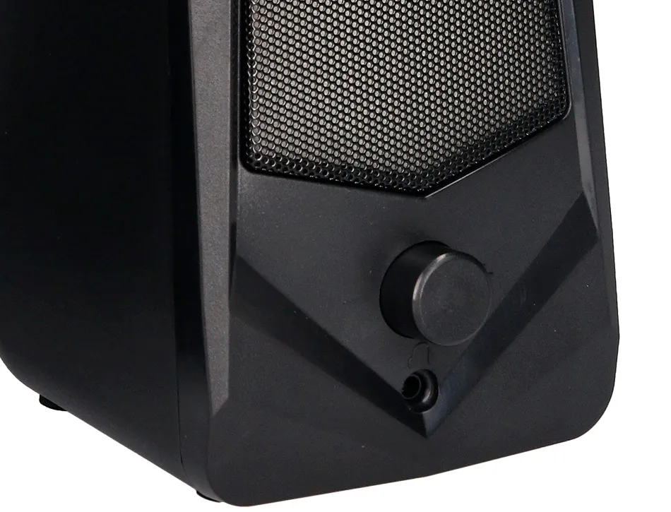 Haut-parleurs q-connect gaming bluetooth lumiere rvb puissance maximale 2x3w controle du volume coloris