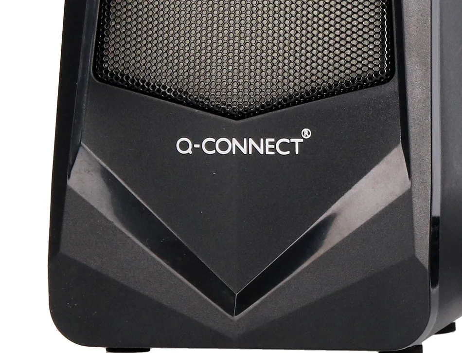 Haut-parleurs q-connect gaming bluetooth lumiere rvb puissance maximale 2x3w controle du volume coloris