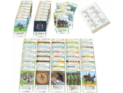 Histodingo moyen age cocktail games 7 regles de jeux 4 niveaux 56 cartes boite rangement 2 a 8 joueurs