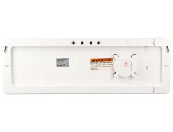 Horloge murale et de bureau q-connect num rique avec temperature et telecommande dimensions 387x33x130mm