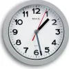 Horloge murale maul step diam. 20cm pile 1.5v aa fournie coloris argent