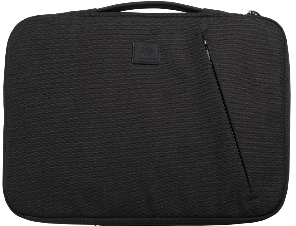 Housse exacompta ordinateur portable 15-16" business 37x28x2,5cm coloris noir