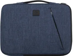 Housse exacompta ordinateur portable 13-14" business 37x28x2,5cm coloris bleu