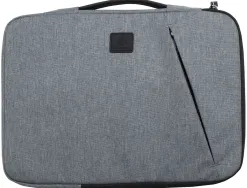 Housse exacompta ordinateur portable 13-14" business 37x28x2,5cm coloris gris