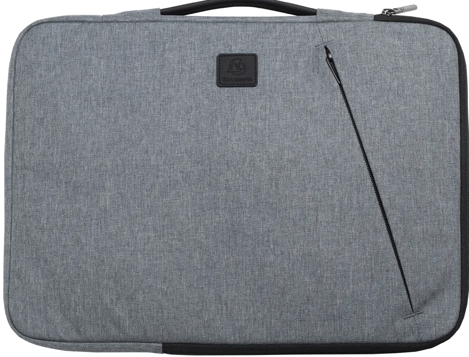 Housse exacompta ordinateur portable 15-16" business 37x28x2,5cm coloris gris